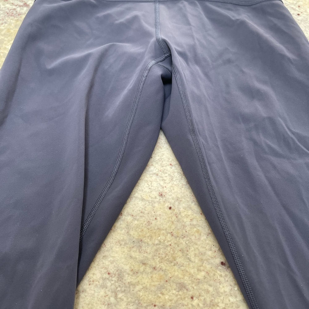Lululemon leggings size 10 see blue high rise tight fit